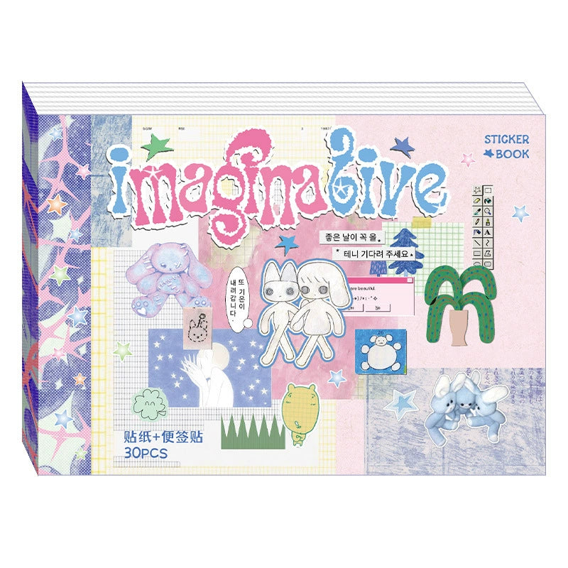 Little Wish Sticker and Paper Book