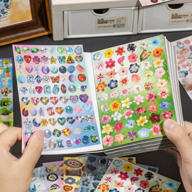 Vintage Everyday Objects Sticker Book
