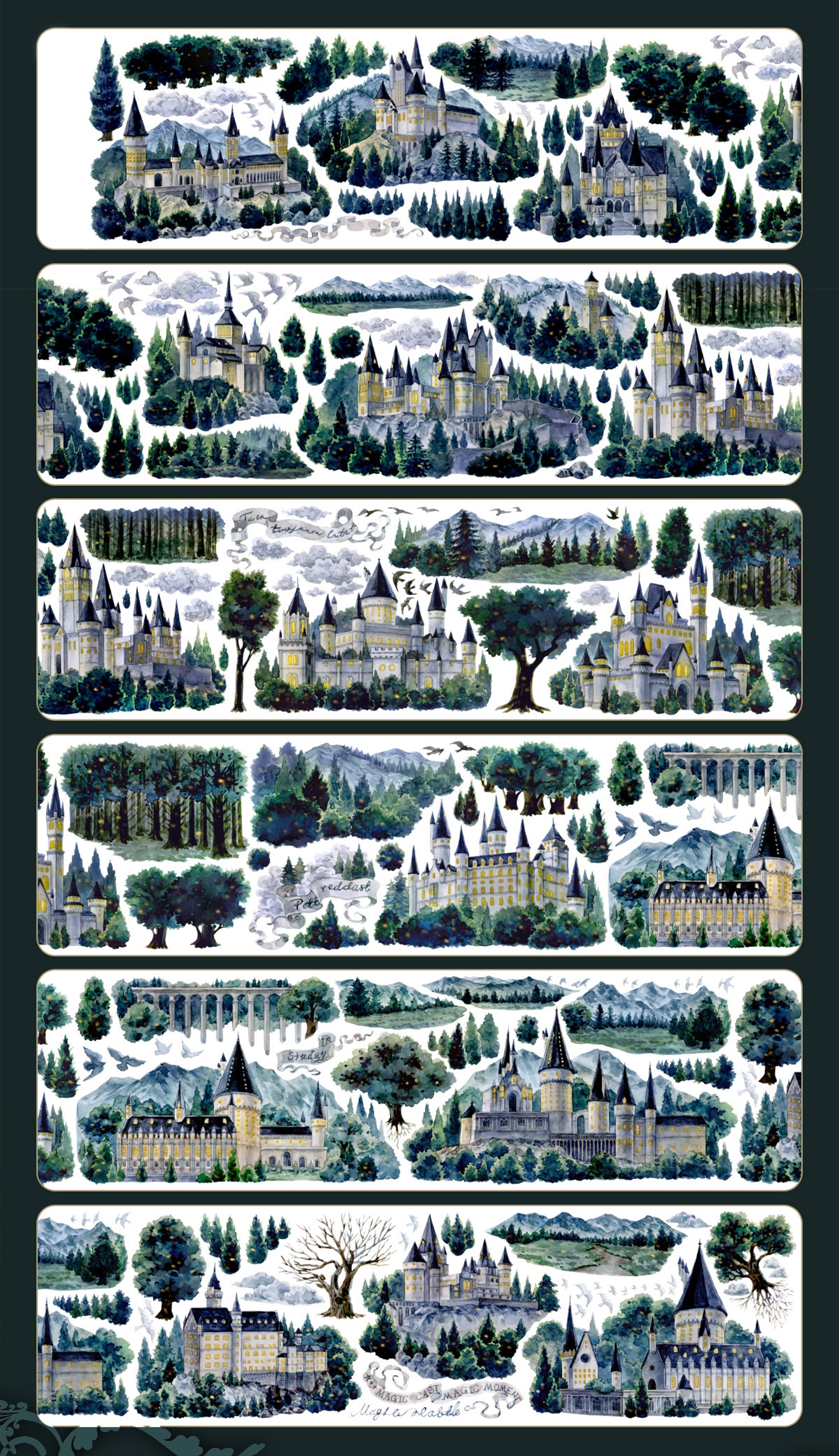 【MENU】Hogwarts Magic School Landscaping Tape