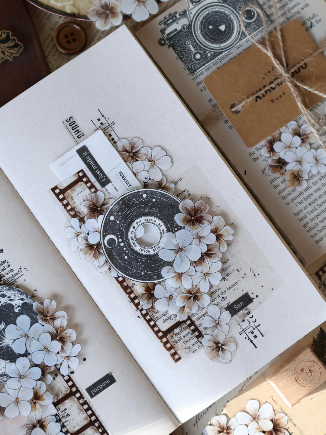 Evening Flowers Tape (5cm*100cm)