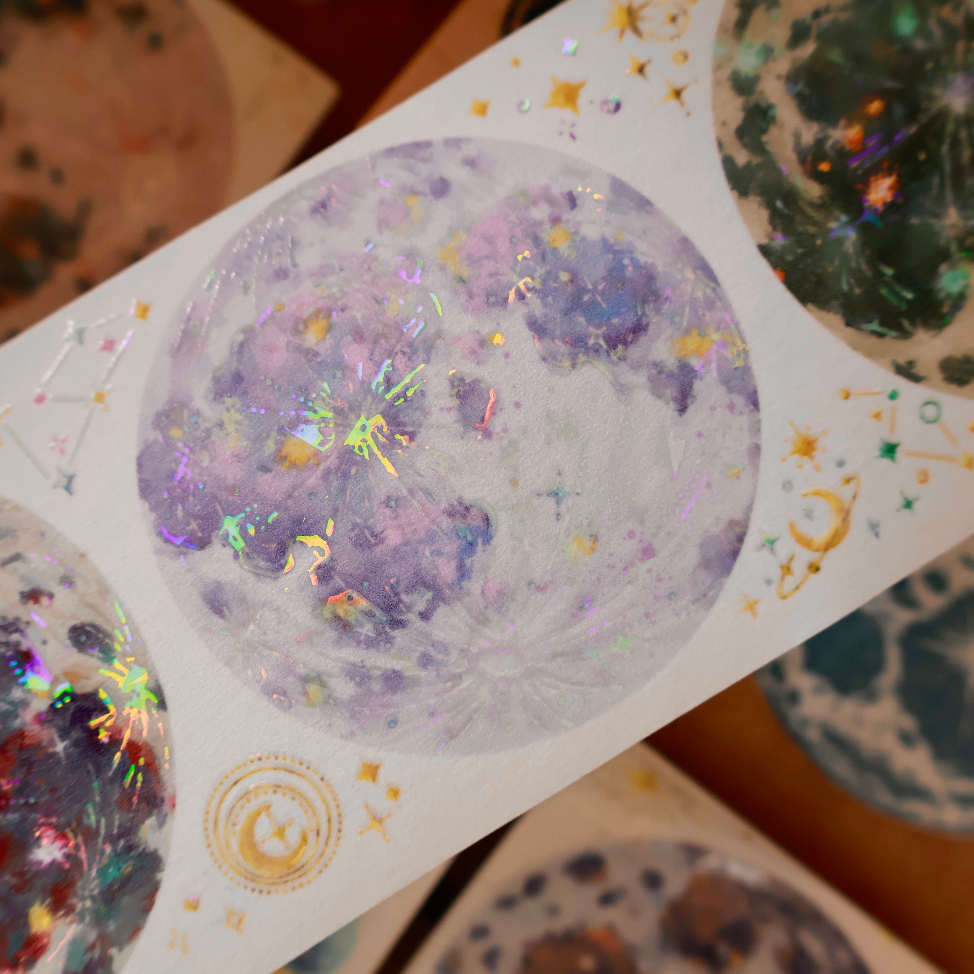 Mottled Moon PET Tape (6cm*120cm)