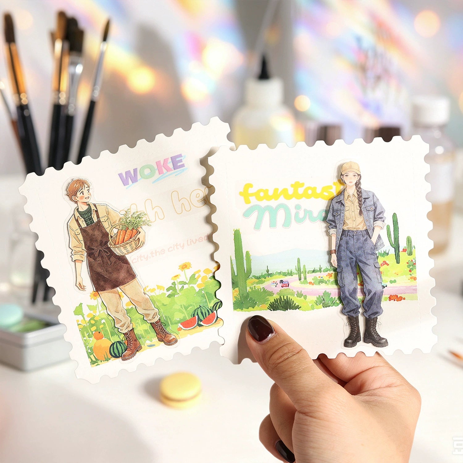 Fancy Girls and Idol Boys Sticker Book