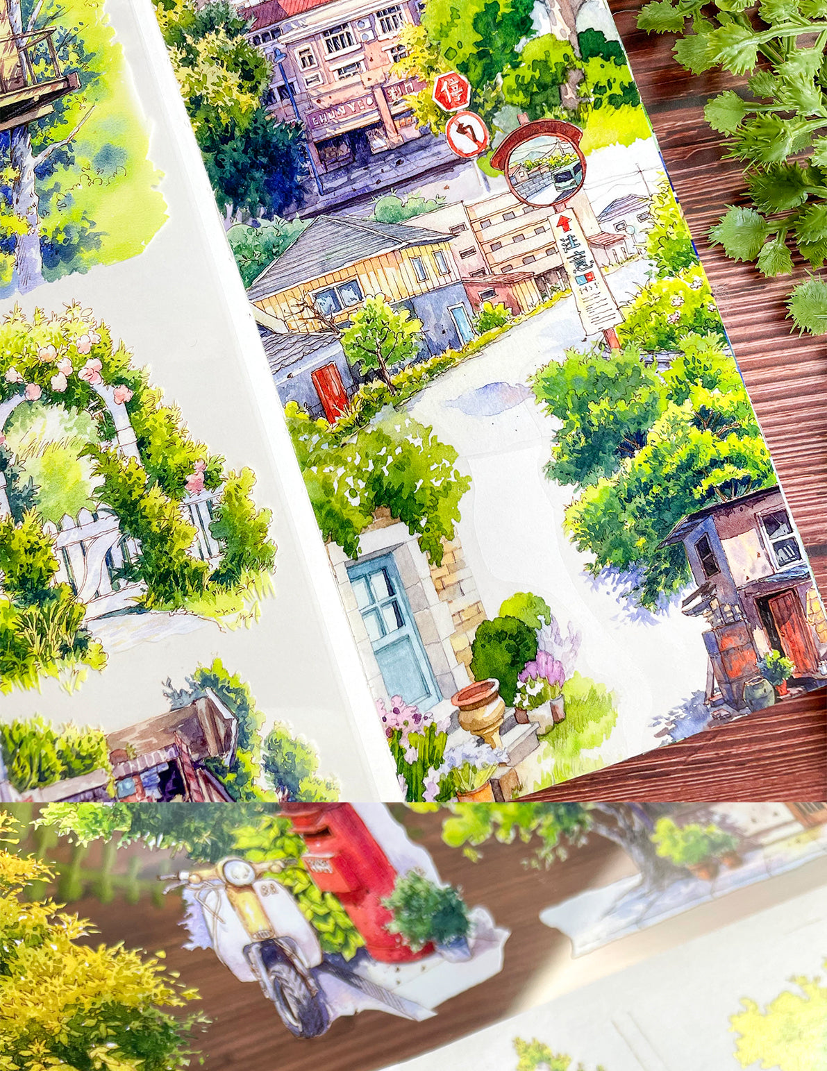 【NEW Studio】 Summer Town Tape (7cm* 125cm)