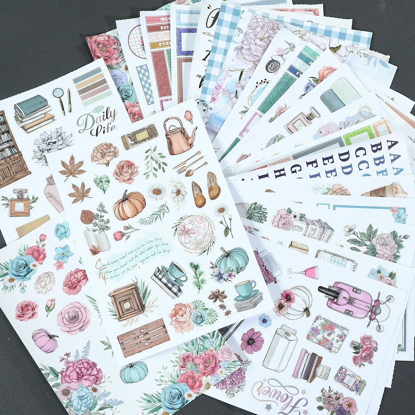Vintage Sticker Book Vol.28 - Pretty Planner