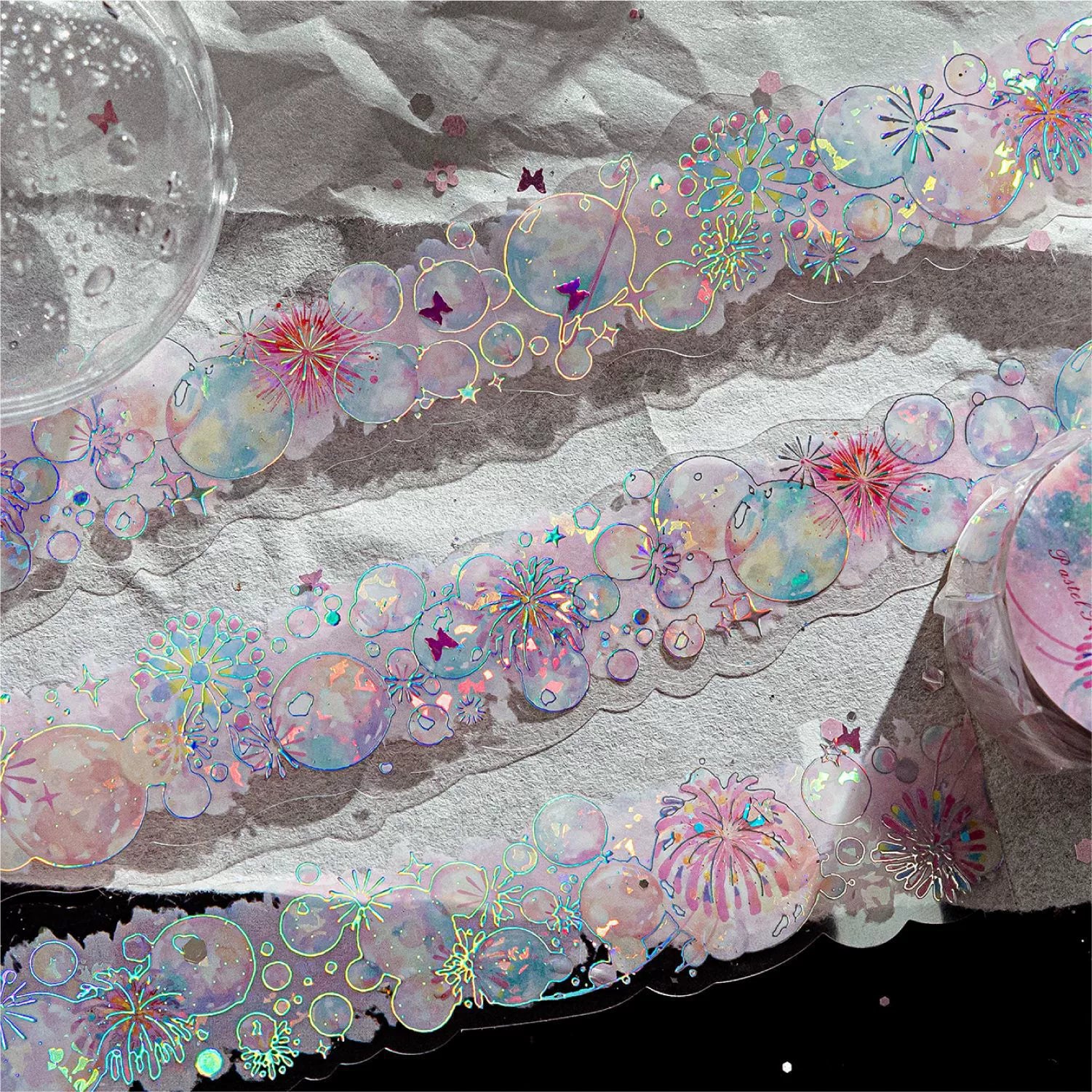 Dreamscape of Shimmering Light PET Tape