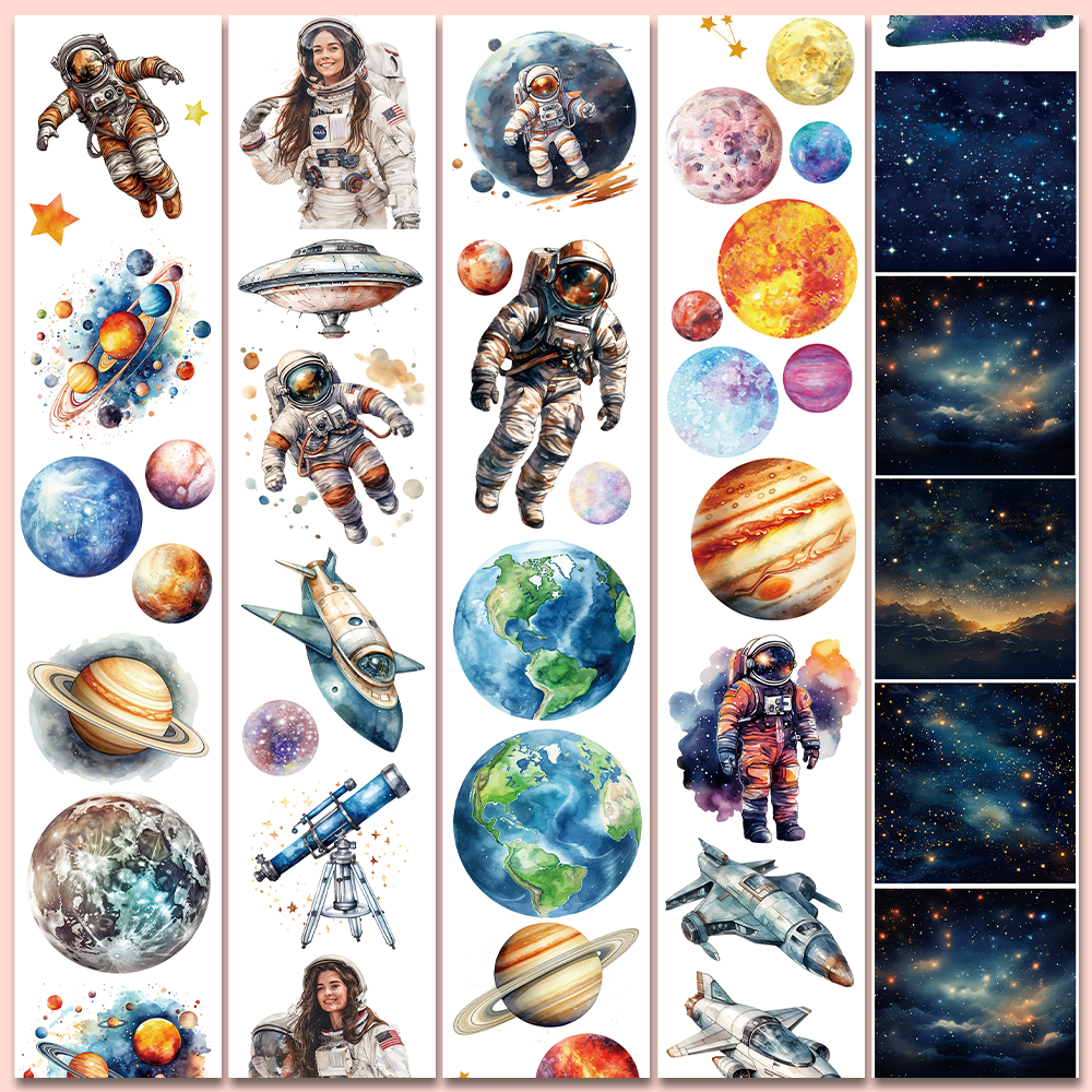 Explore The Universe PET Tape | No.15 |MOOBOOM Design