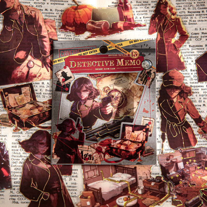 Detective Agency PET Sticker