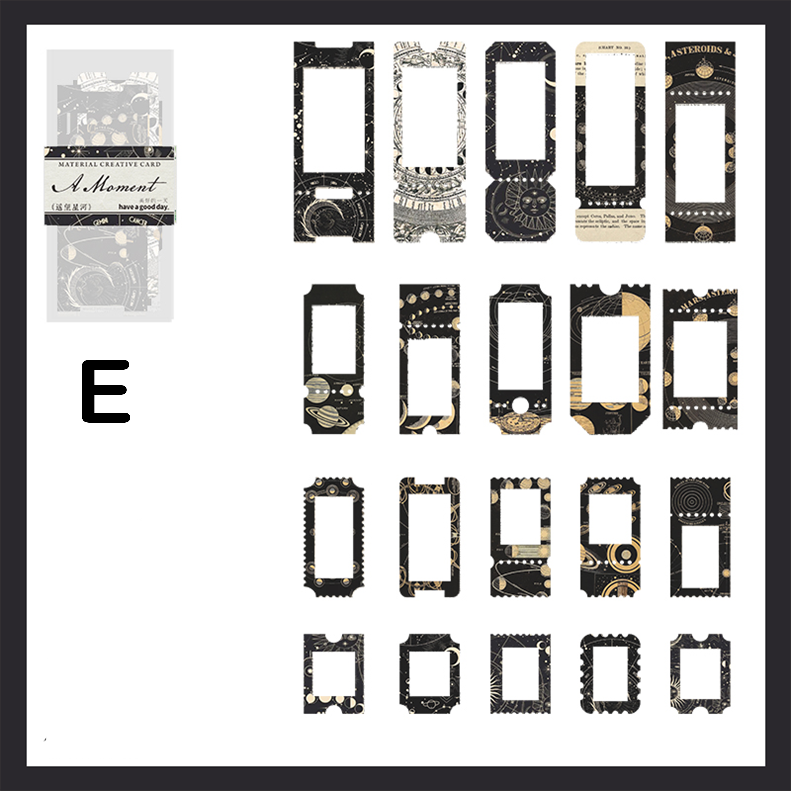 A Moment Memo Pad Die-Cut Scrapbook Journal Paper For paper crafts