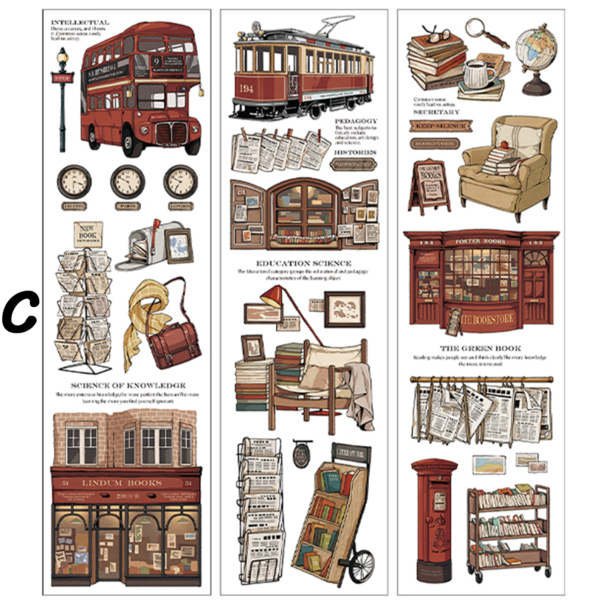 Love The World Again PET Sticker Tape