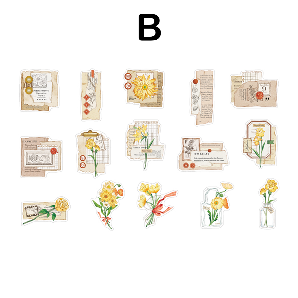 About Flowers Washi Sticker