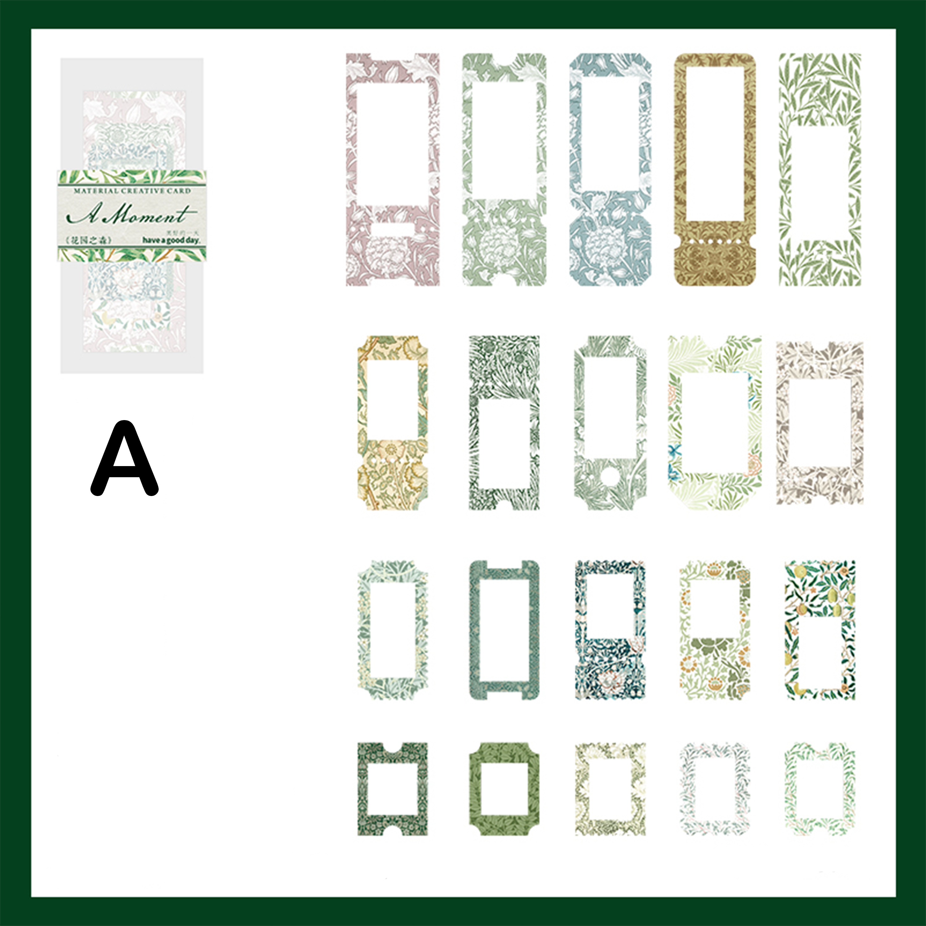 A Moment Memo Pad Die-Cut Scrapbook Journal Paper For paper crafts