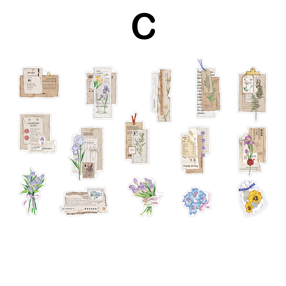 About Flowers Washi Sticker