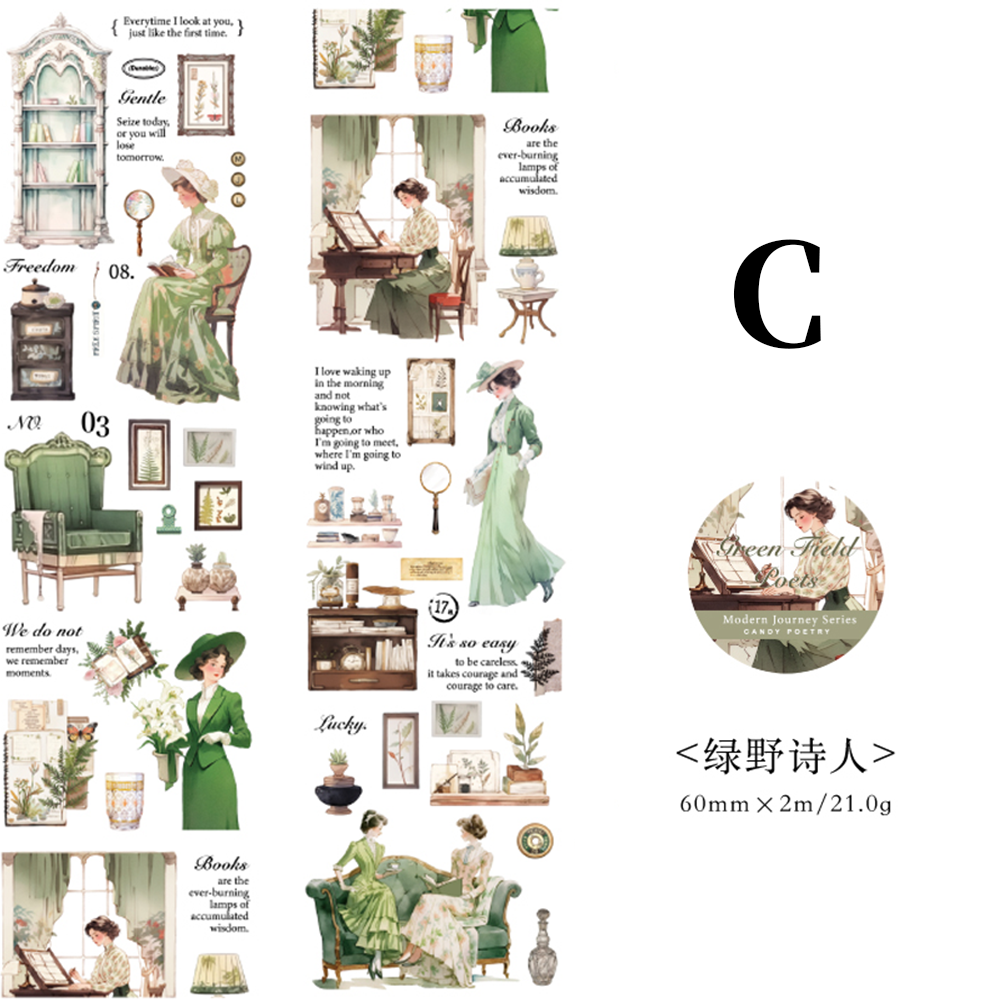 Modern Times Journal Scrapbooking PET Tape