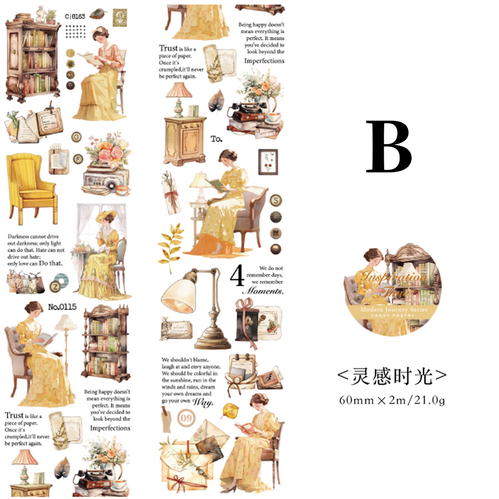 Modern Times Journal Scrapbooking PET Tape