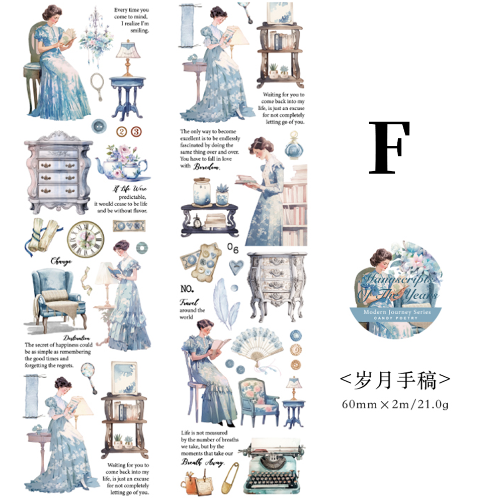 Modern Times Journal Scrapbooking PET Tape