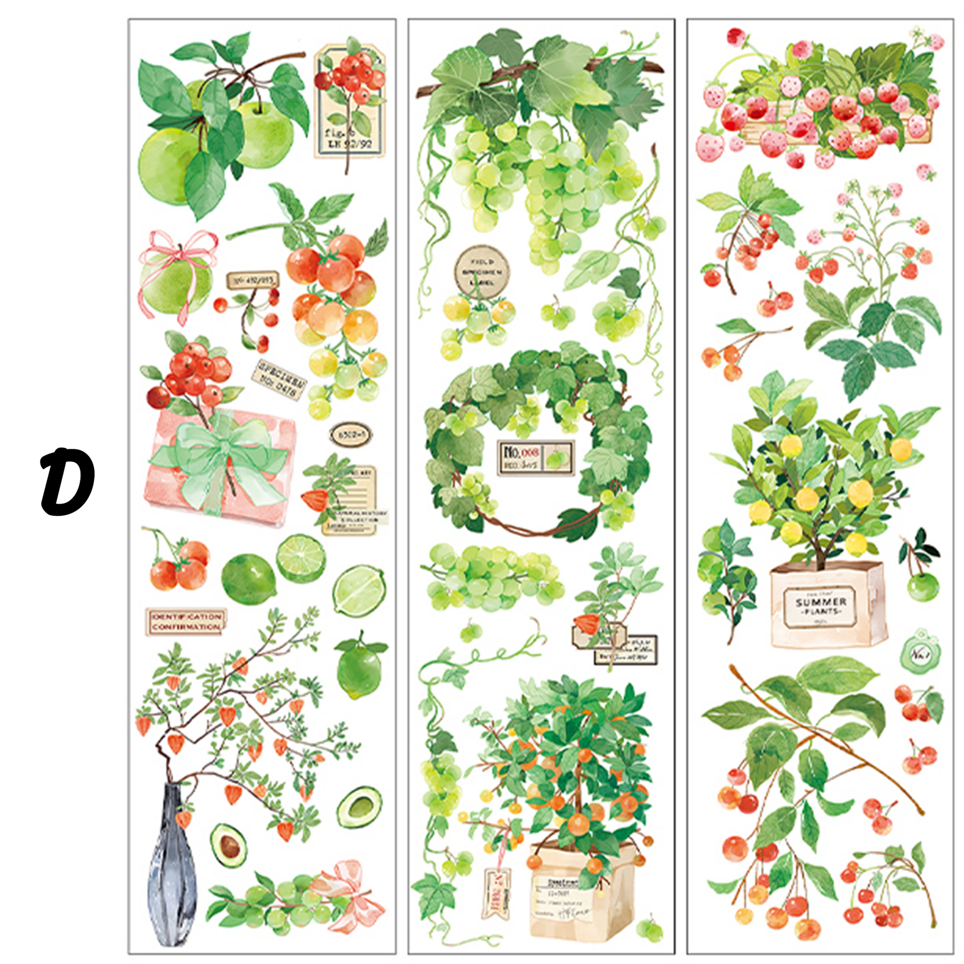 Green Field Sticker Tape