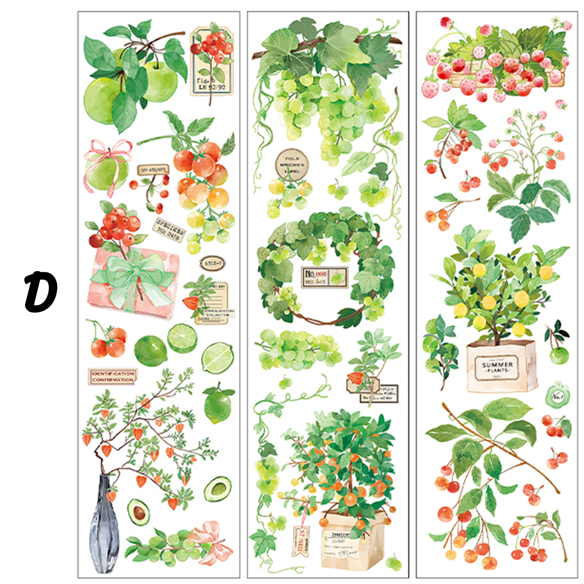 Green Field Sticker Tape