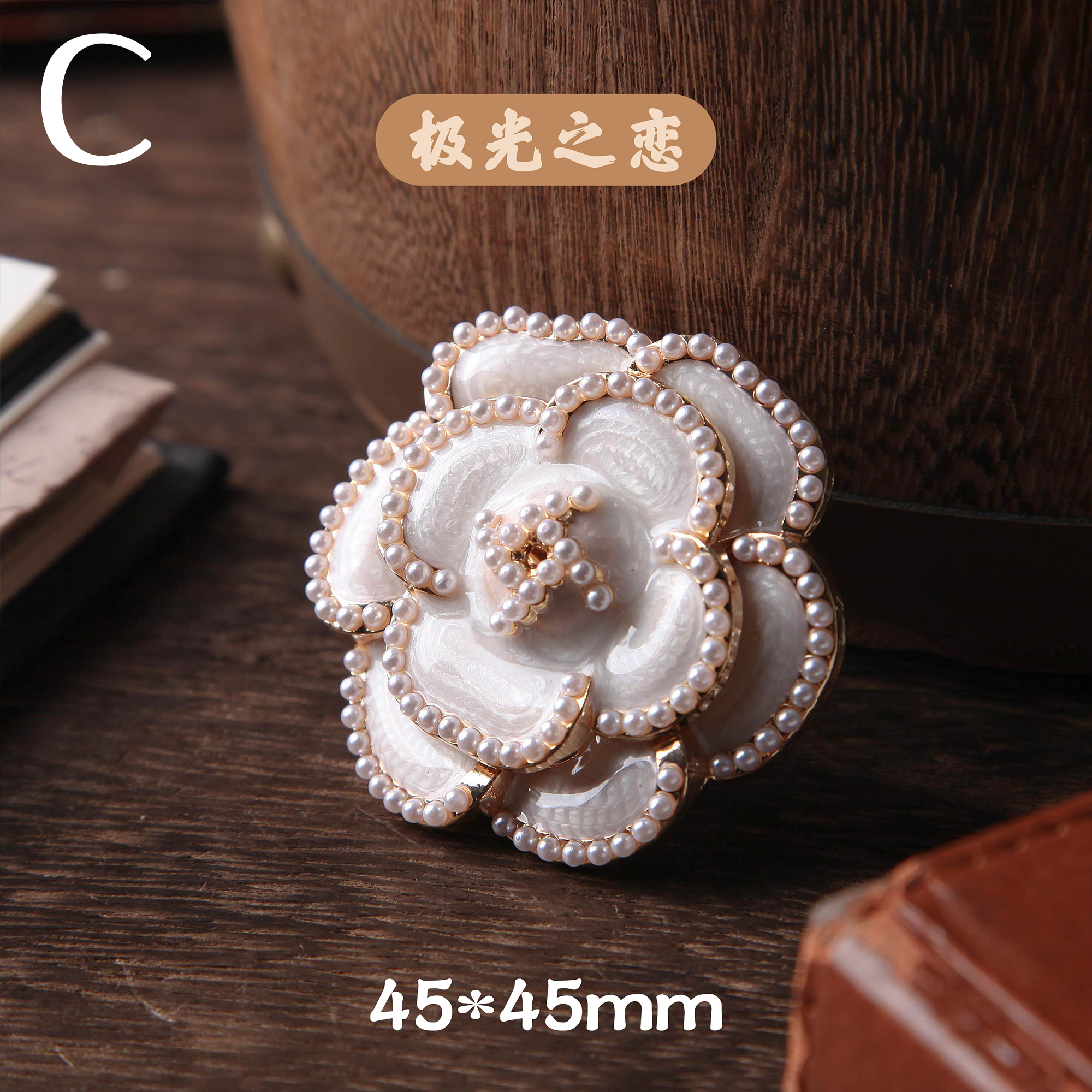 Camellia Beauty Metal Clips