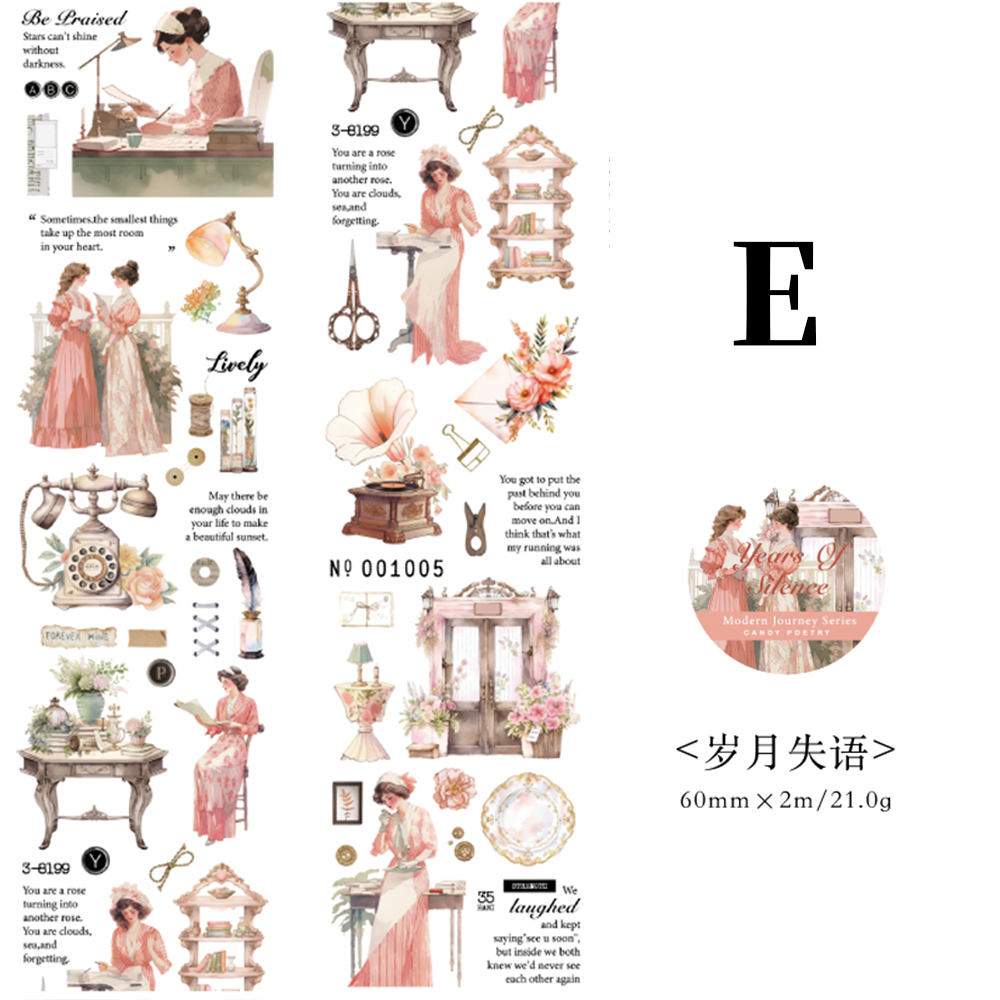 Modern Times Journal Scrapbooking PET Tape