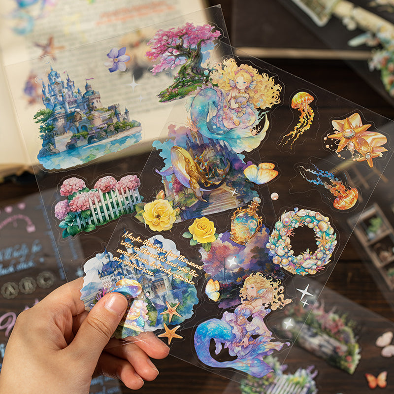 Spring Story Vintage Sticker Book