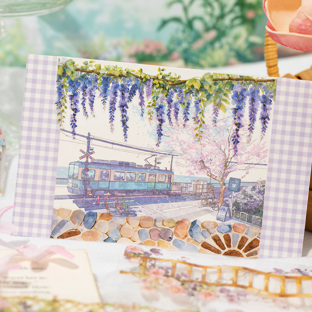 Paper Floral Vines Sticker Book for journaling and scrapbooking