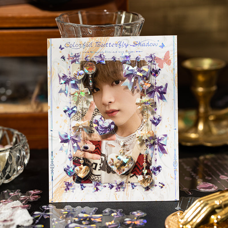 Diamond Pendant Shell Light PET Sticker