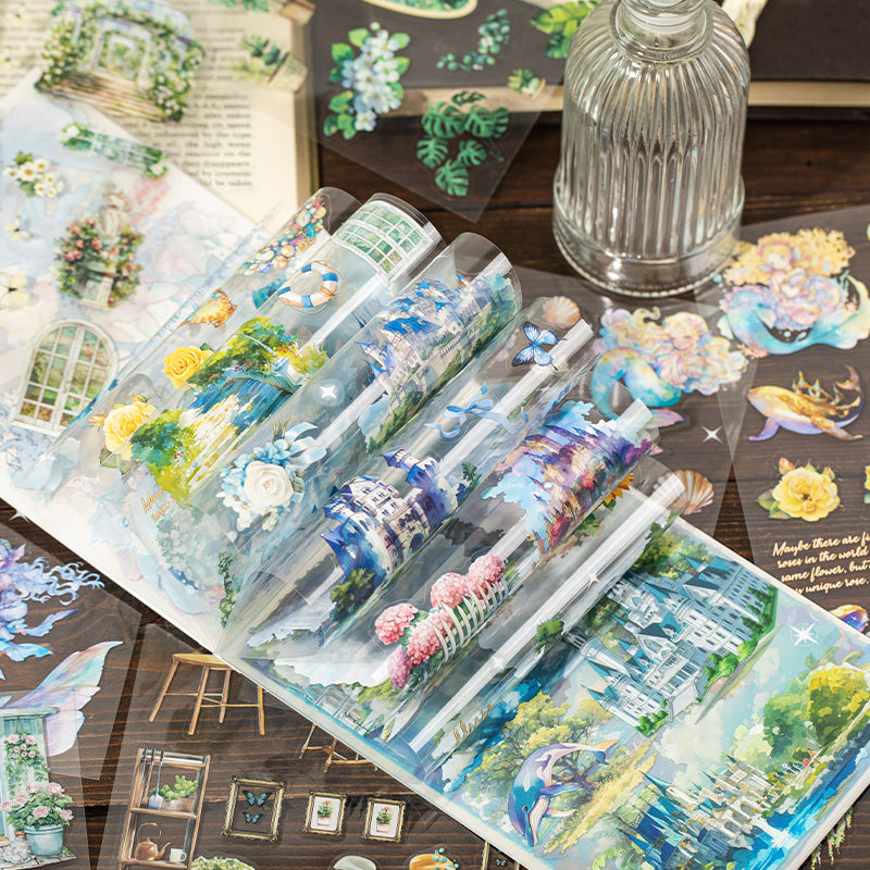 Spring Story Vintage Sticker Book