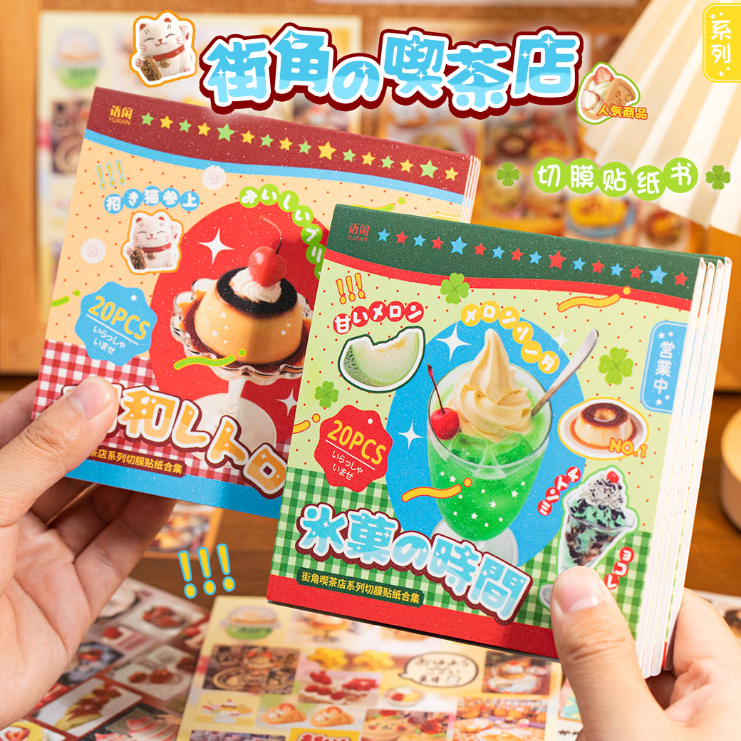 Dessert Theme Pre-cut Sticker Book