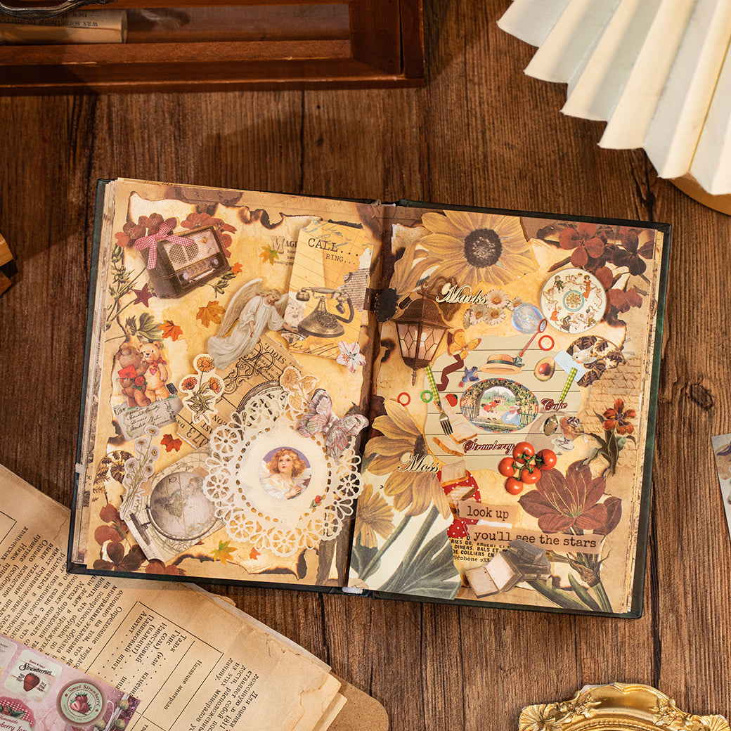 Retro Paradise Pre-cut Sticker Book