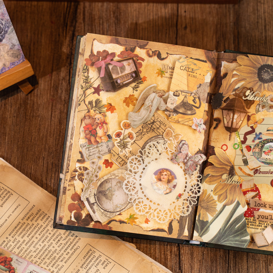 Retro Paradise Pre-cut Sticker Book