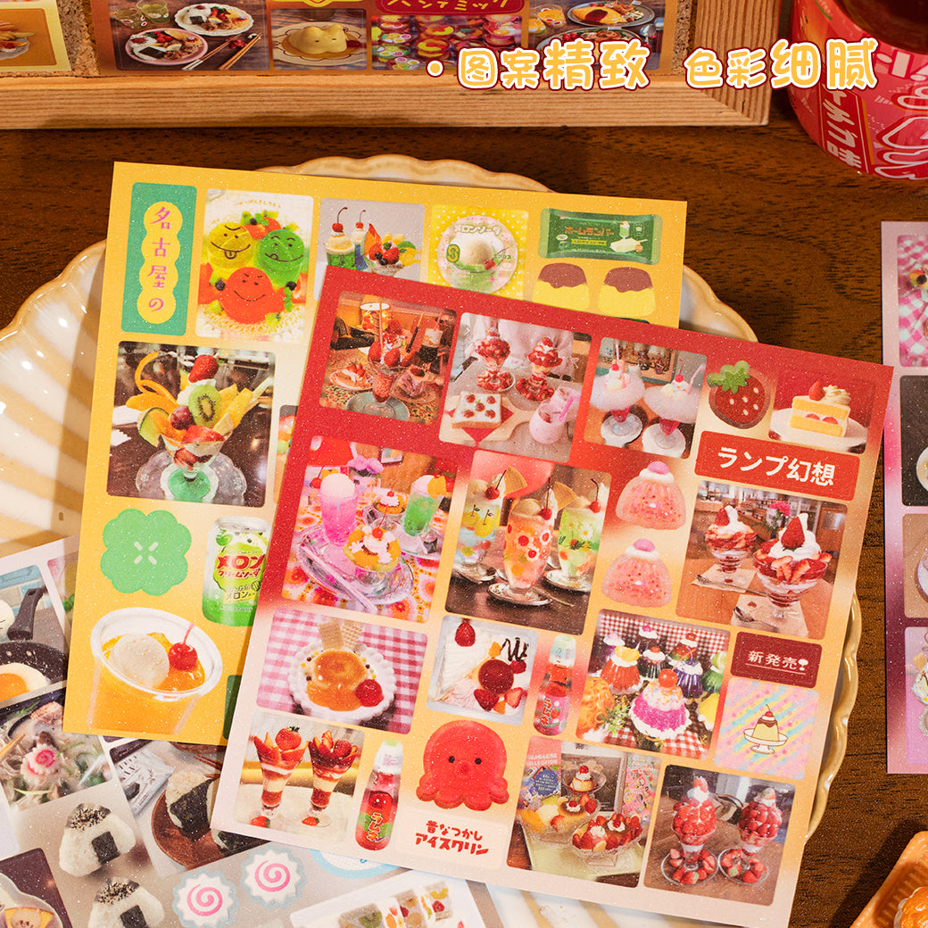 Dessert Theme Pre-cut Sticker Book