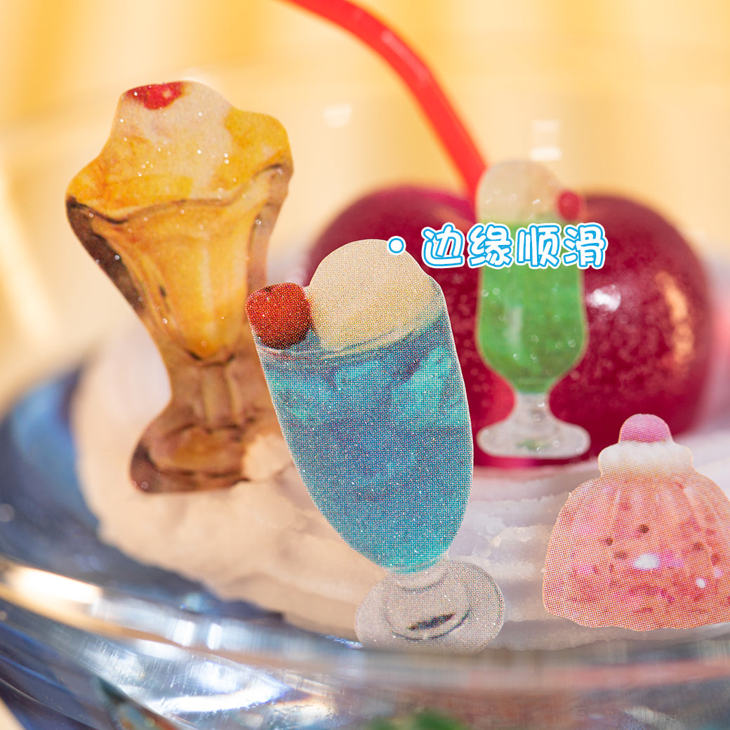 Dessert Theme Pre-cut Sticker Book