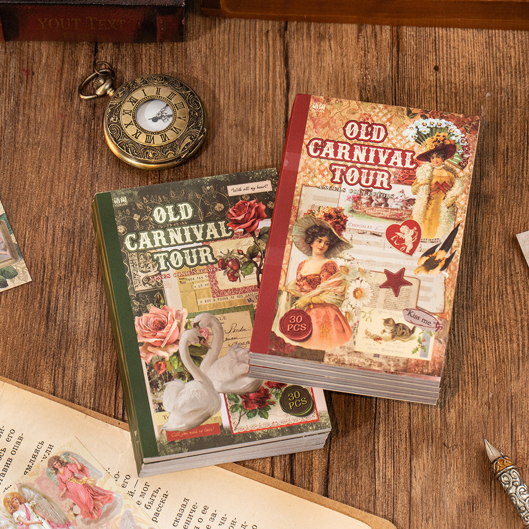 Retro Paradise Pre-cut Sticker Book