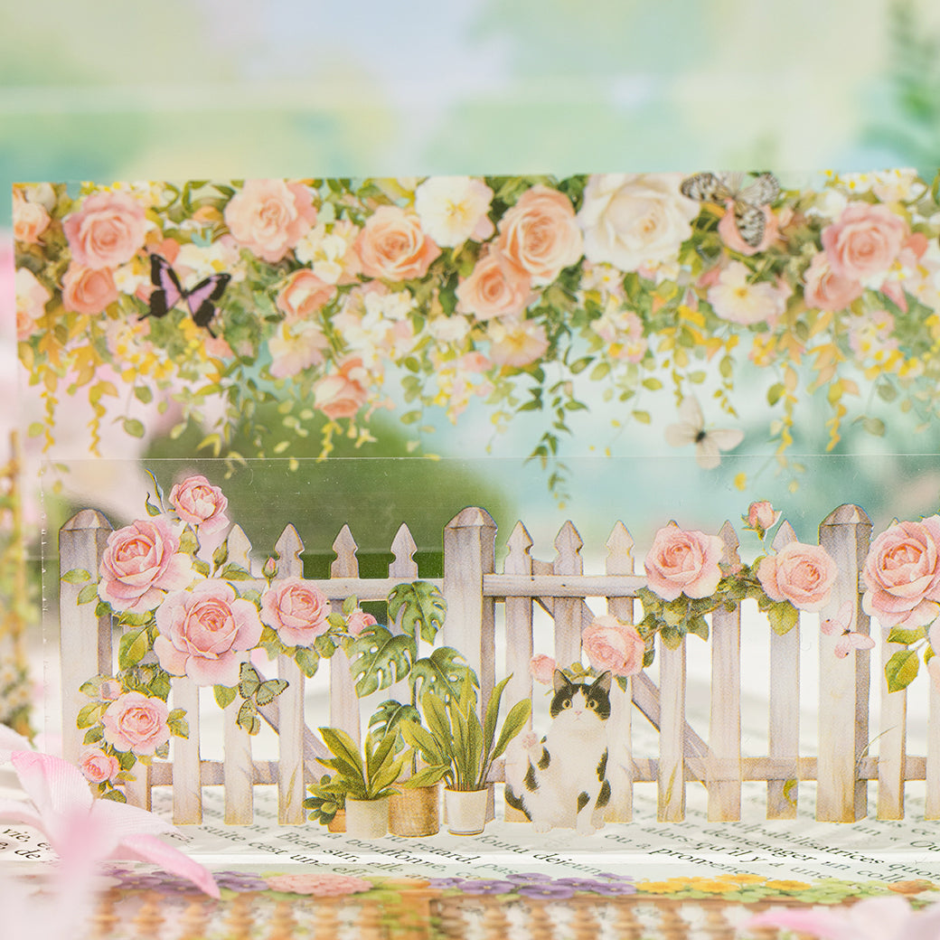Paper Floral Vines Sticker Book