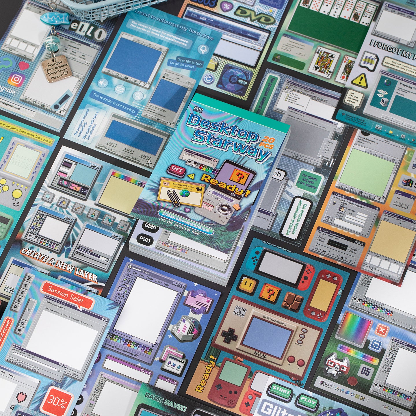 Color Screen Era Sticker Book