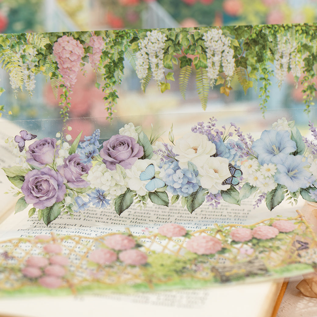 Paper Floral Vines Sticker Book for journaling and scrapbooking