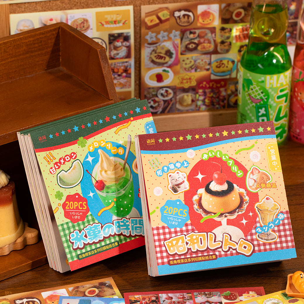 Dessert Theme Pre-cut Sticker Book