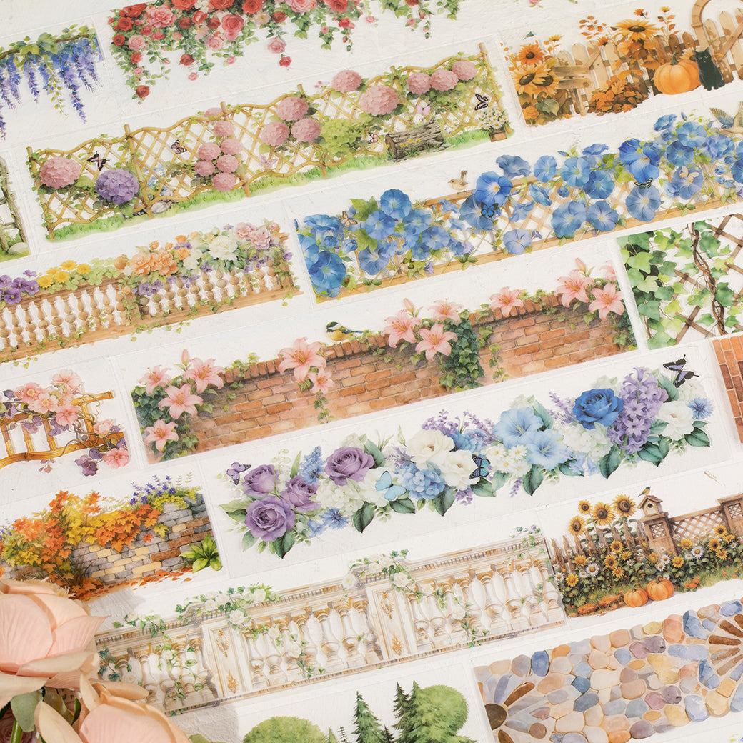 Paper Floral Vines Sticker Book for journaling and scrapbooking