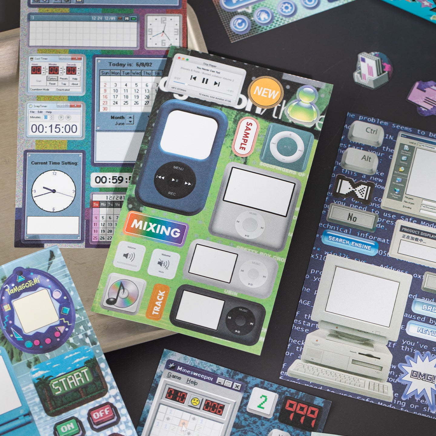 Color Screen Era Sticker Book