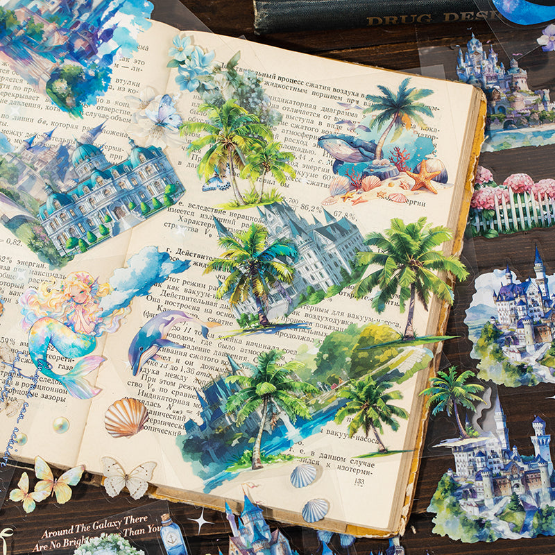 Spring Story Vintage Sticker Book