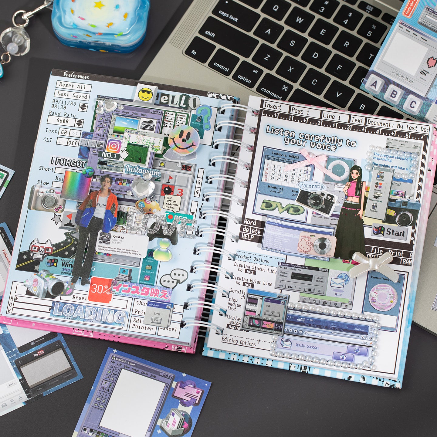 Color Screen Era Sticker Book