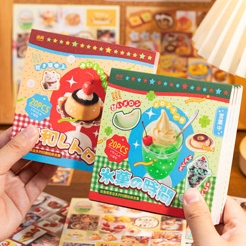 Dessert Theme Pre-cut Sticker Book