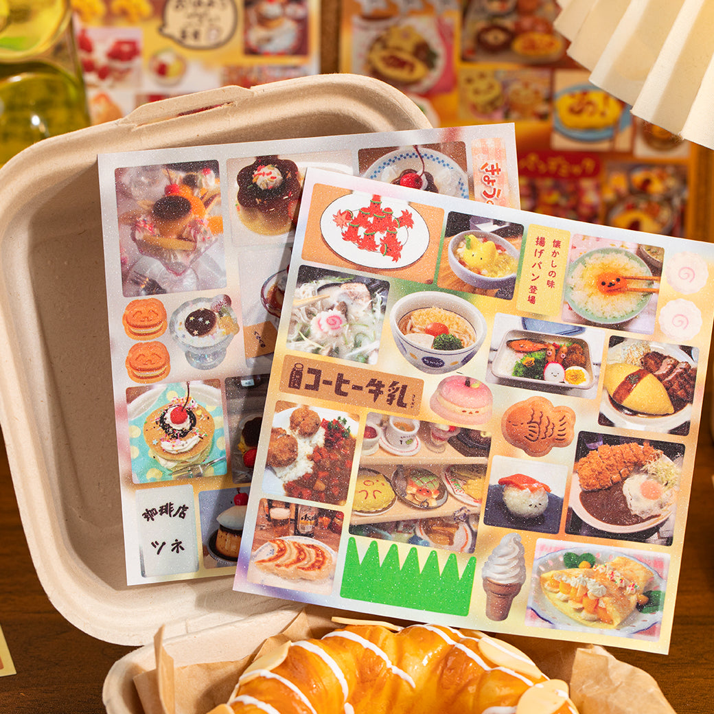 Dessert Theme Pre-cut Sticker Book