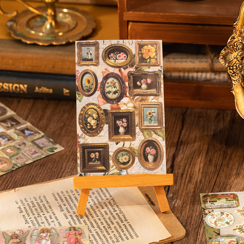 Retro Paradise Pre-cut Sticker Book