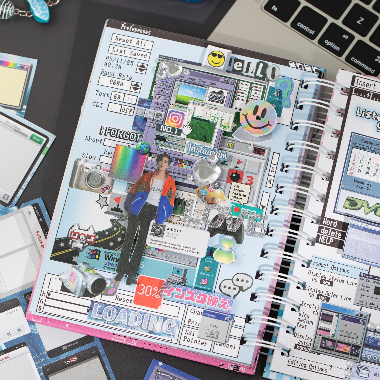 Color Screen Era Sticker Book