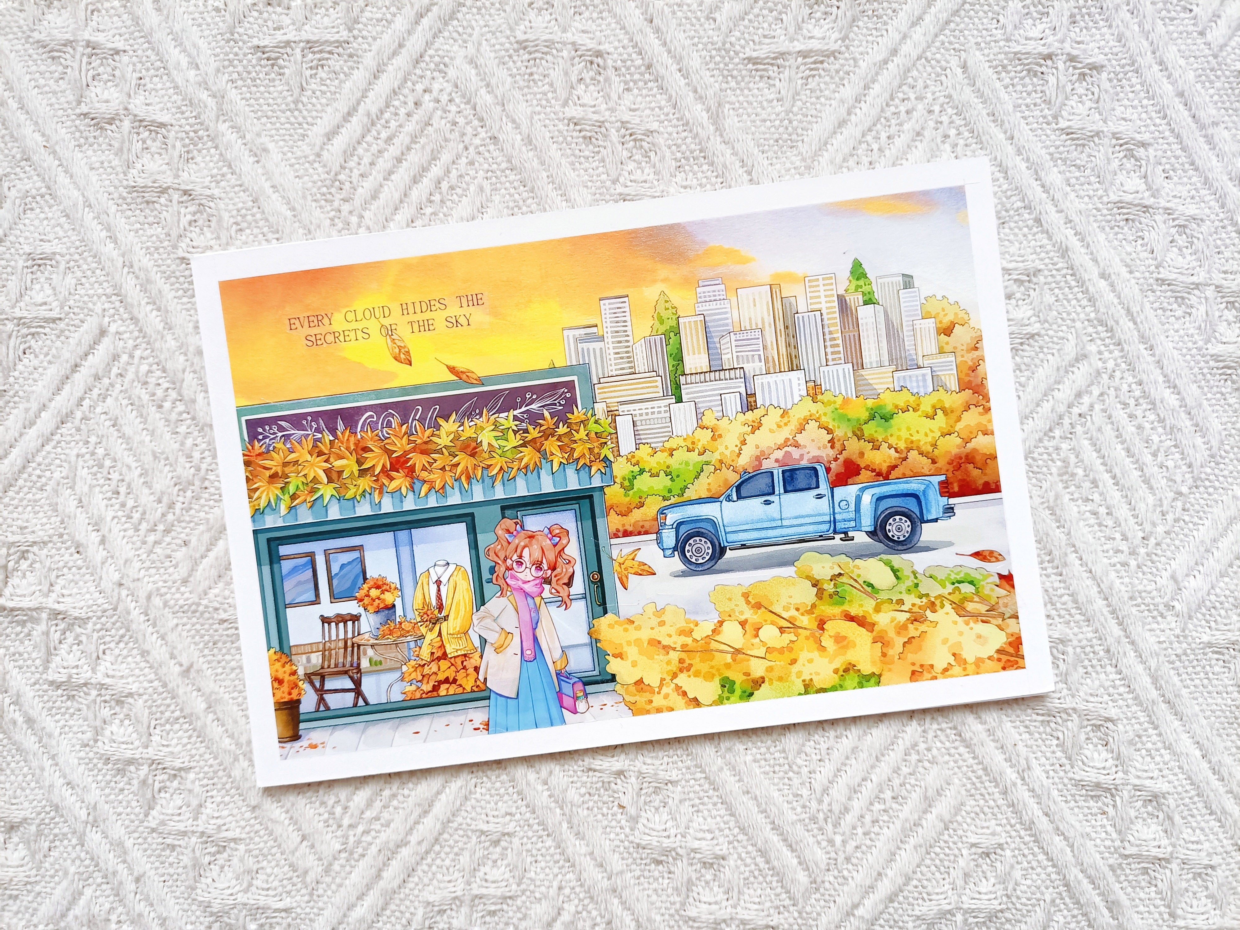 【BOBOYU】Golden Autumn Landscaping Tape