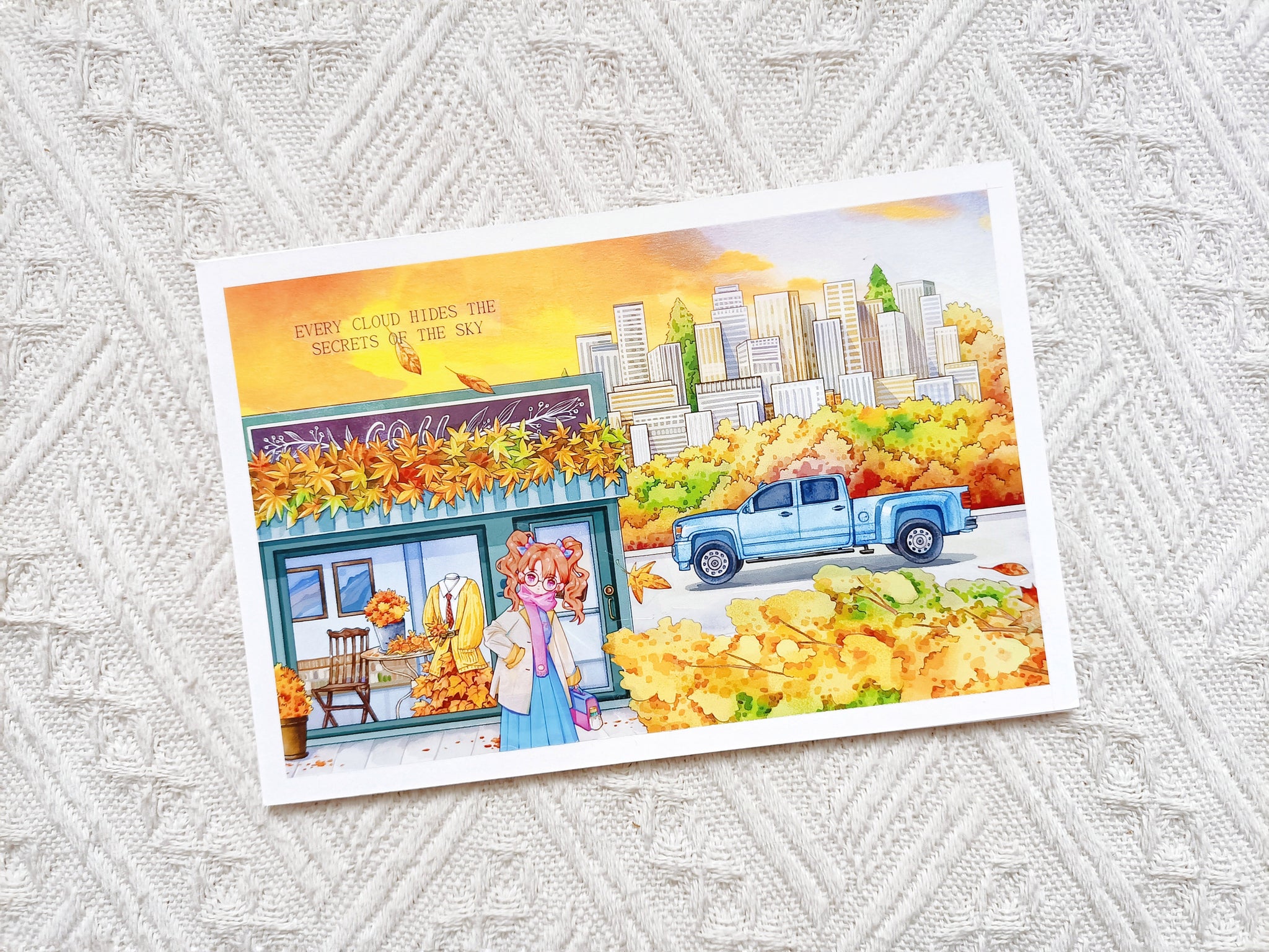 【BOBOYU】Golden Autumn Landscaping Tape