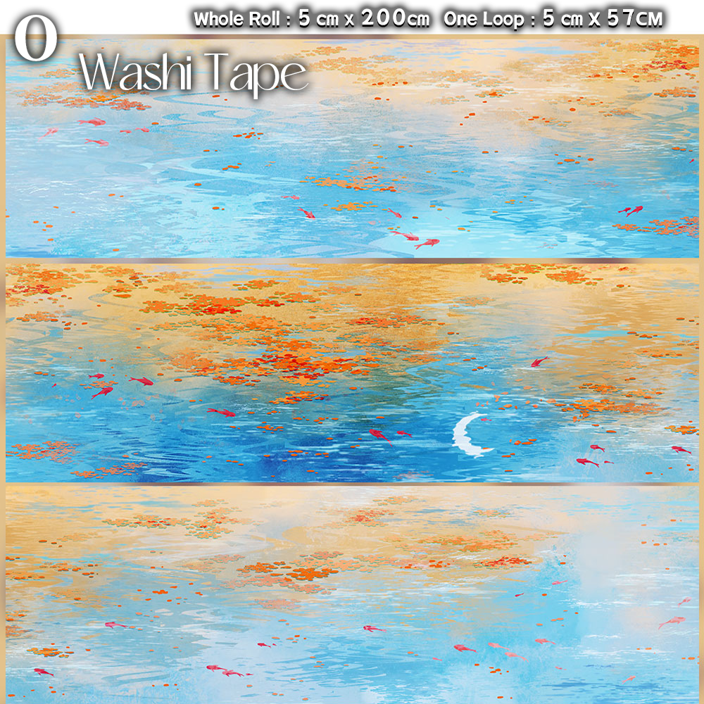 【ZERO】Sky & Grassland Landscaping Tape(40 Styles)(Whole Roll Tape)