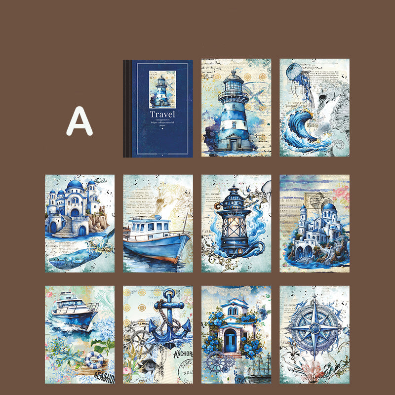 Global Travel Scrapbook Paper