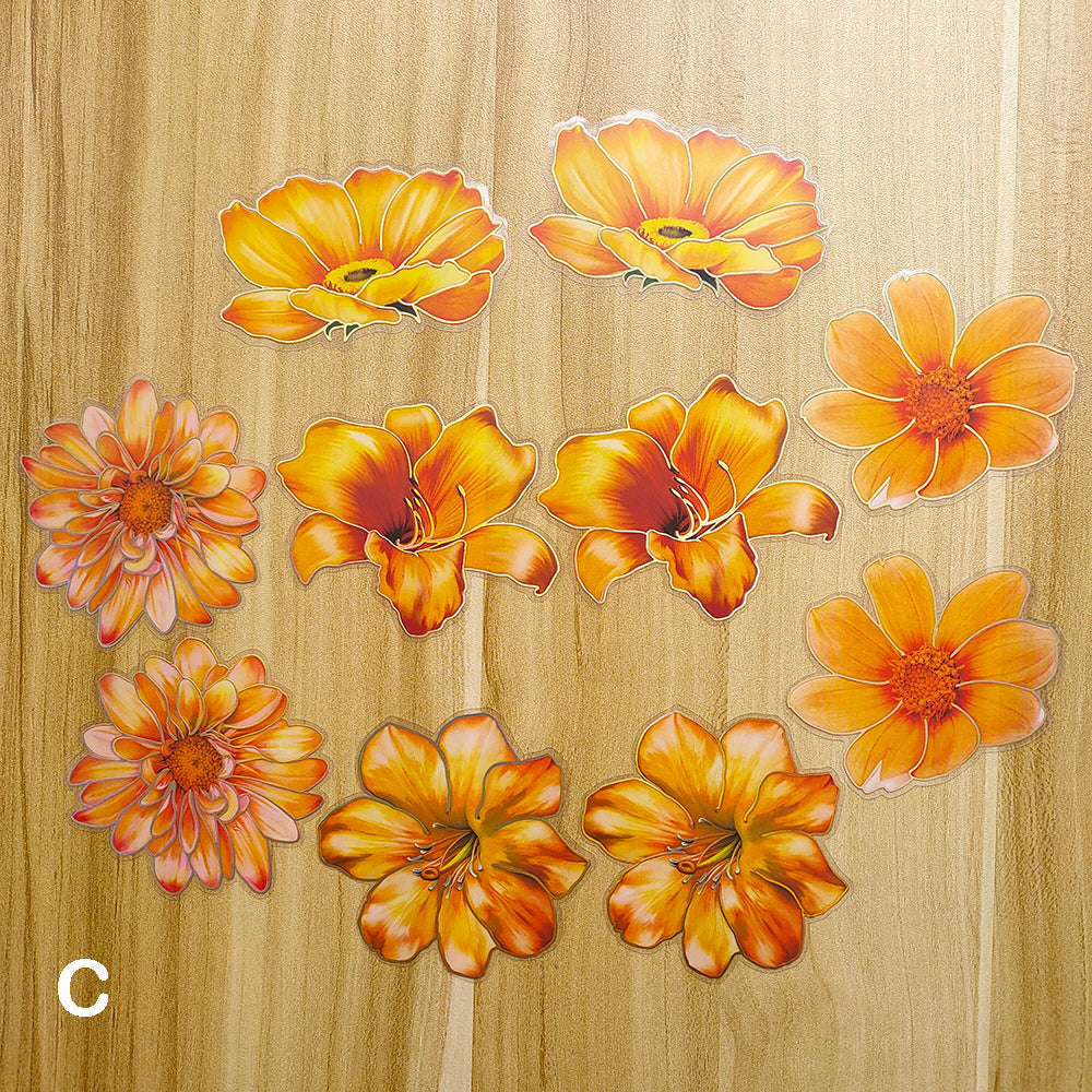 Blooming Flower Stickers